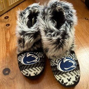 Furry Penn State slippers